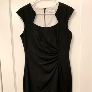 Calvin Klein cocktail dress- sexy neckline